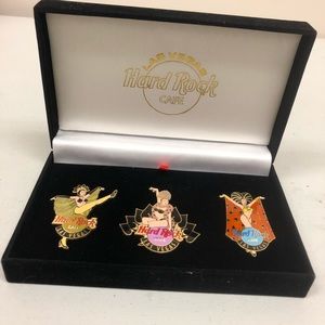 Hard Rock Cafe Las Vegas Spades Showgirls Set 3 Pins